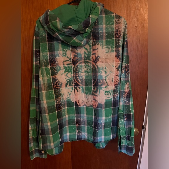 Handmade Bleach Flannel (Bin 1) - Picture 1 of 3